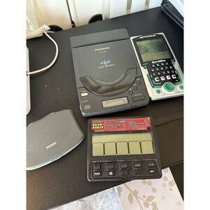 Electronics Mixed Lot Not Tested  Rolodex Bridge Drop Poker‎ And Panasonic 4148